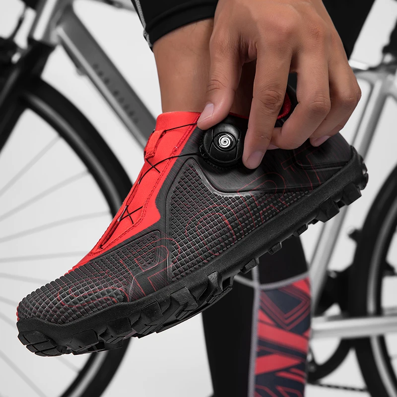 

Кроссовки унисекс для шоссейного велоспорта, гоночная обувь, уличные женские велосипедные кроссовки, мужская велосипедная обувь Mtb, Нескользящая обувь для горного велосипеда