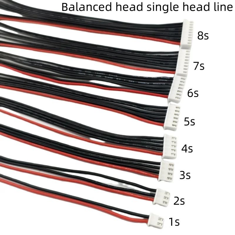 

10pcs/lot 1S-8S 20CM 22AWG Lipo Battery Balance Charger Cable IMAX B6 Connector Plug Wire Balanced Charging Line Wholesale