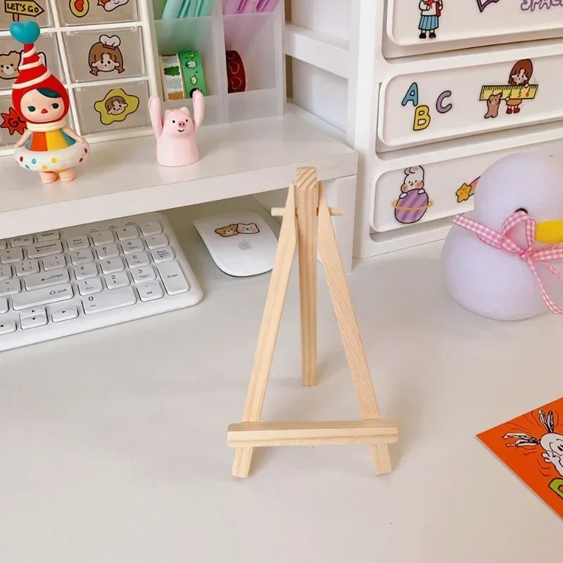 Wooden Easel For Painting,20cm 24cm 30cm 40cm 50cm Height Folding Desktop Display Triangle Bracket,Art Supplies