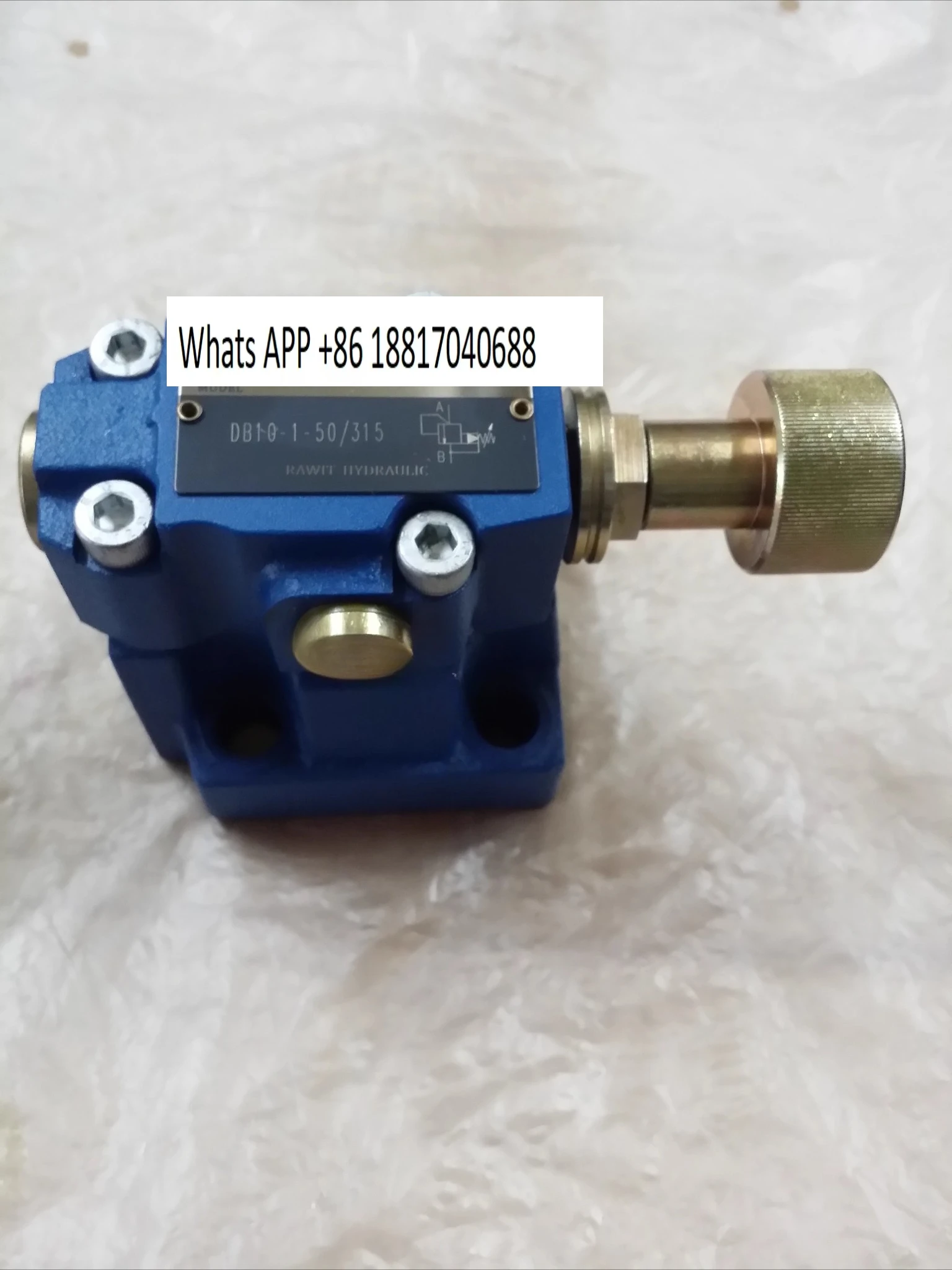 

Pilot operated relief valve DB30-1-50/315 DB30-1-50/200 DB30-1-50/100