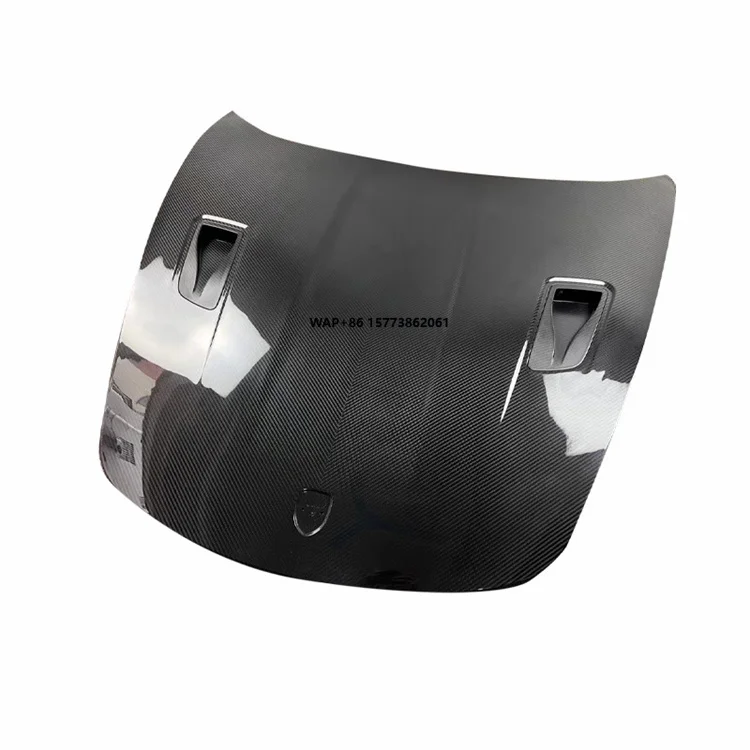

for 2016-2020 718 Carbon Fiber Hood Engine Cover and Front Trunk Lid