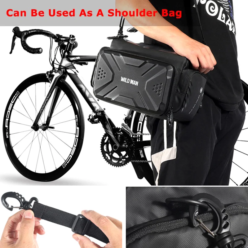 Bicycle Handlebar Bag, Folding Cycling Bag 7\