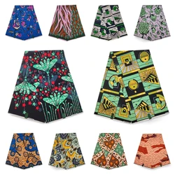 african fabric wax print cotton 100% ankara fabric african real wax print tissus for sewing dress 2024 fashion design sales now