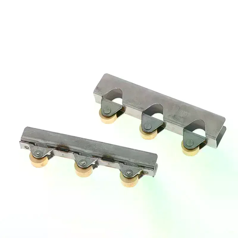 Sliding Door Roller Clamp Stainless Steel Wheel Pulley Rollers For Bathroom Glass Door Shop Display Cases 8mm/10mm
