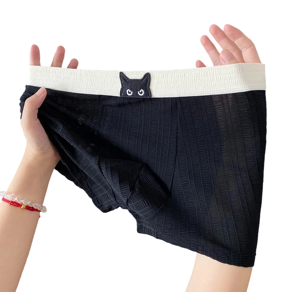 ملابس داخلية من قماش الجاكار قابلة للتنفس للرياضة للاستخدام اليومي على الطراز الكلاسيكي ملابس داخلية خفيفة الوزن من القماش الشبكي