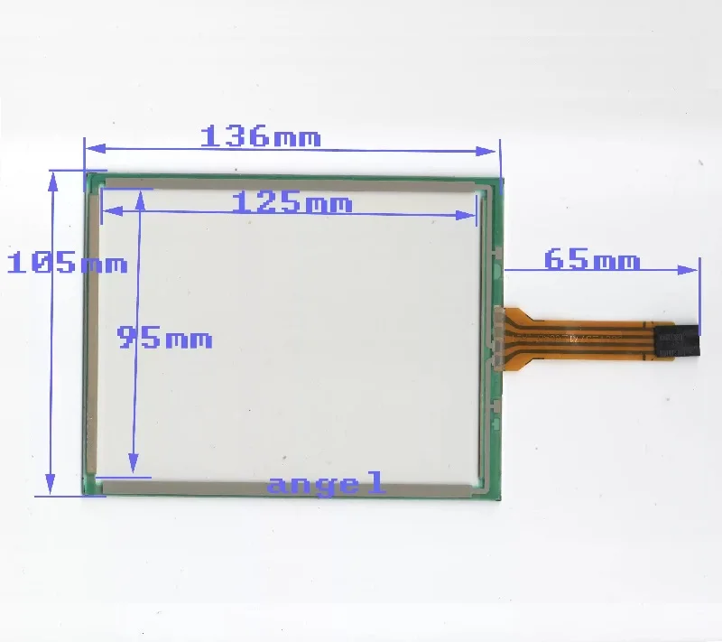 6.1” inch 4-Wire Touch Screen Panel Glass DigitizerTP-061F-05 UN Touchscreen Panel