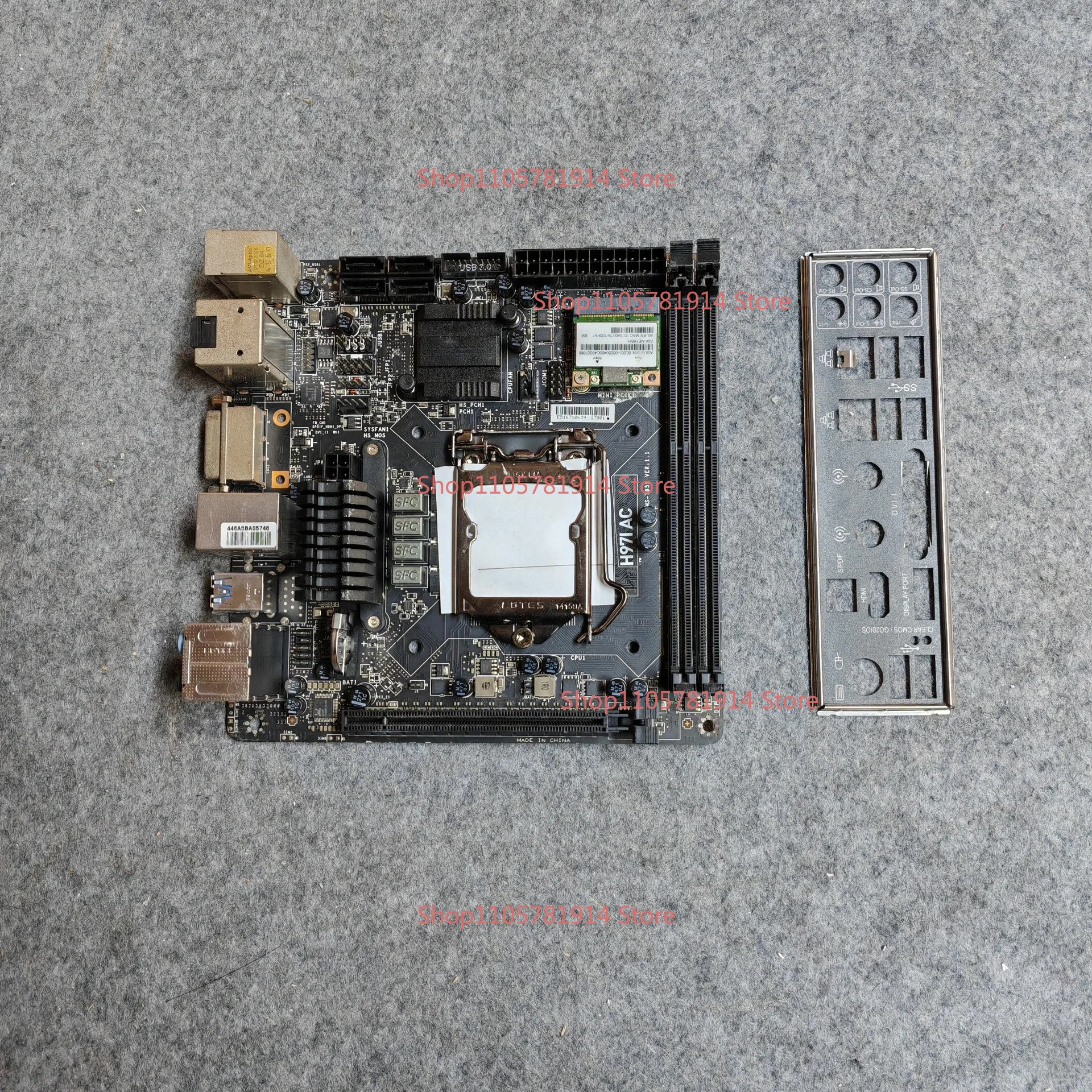 For MSI H97I AC Main Board 17 × 17 Small Main Board Support I5 4590 I7 4790 Processor