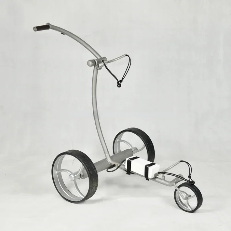 

High quality intelligent electric golf trolley with tubular motors and down hill brake