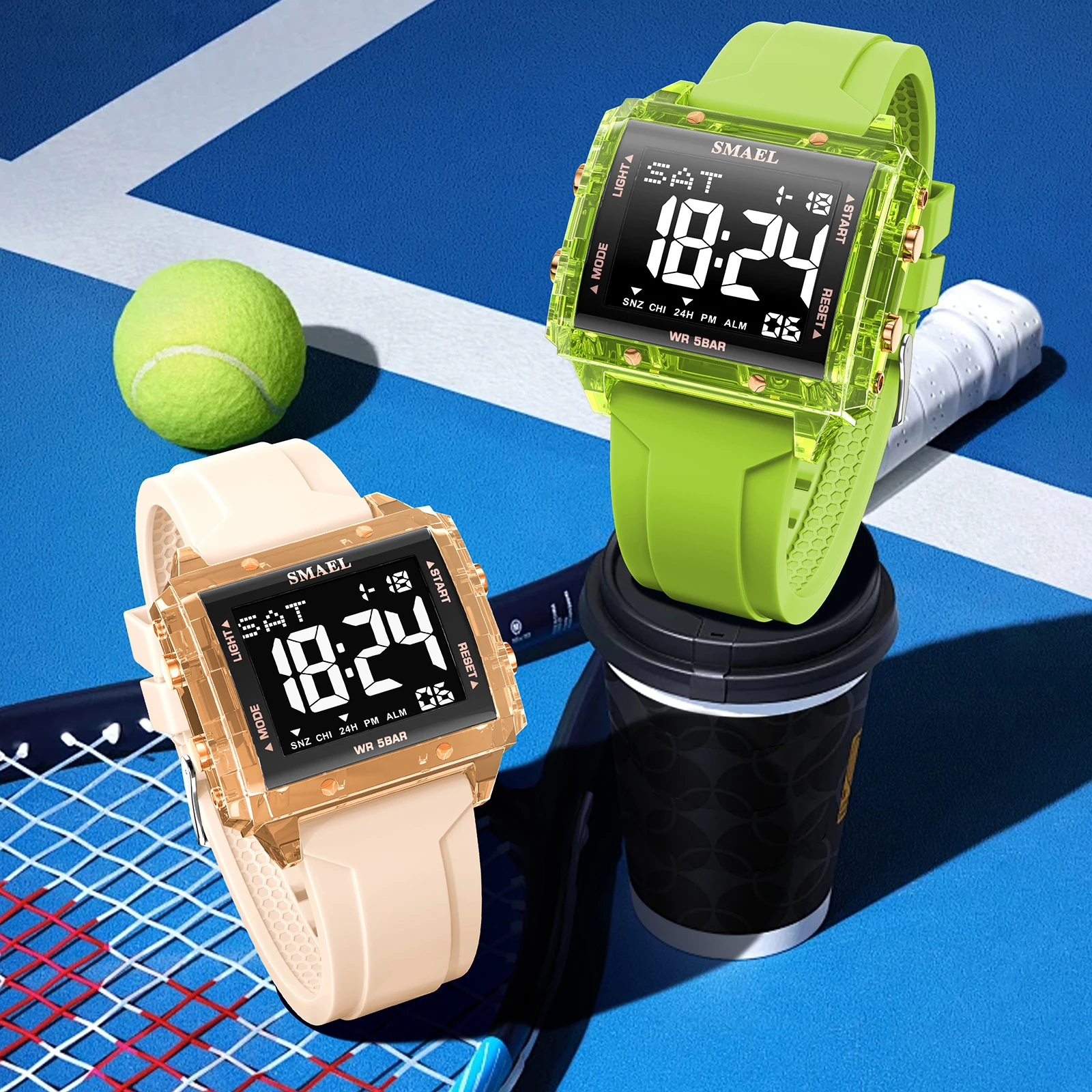 SMAEL Brand 8128 Waterproof Dropshipping Watch Alarm Clock Luminous Young Fashion Business Quartz Sport Wristwatches