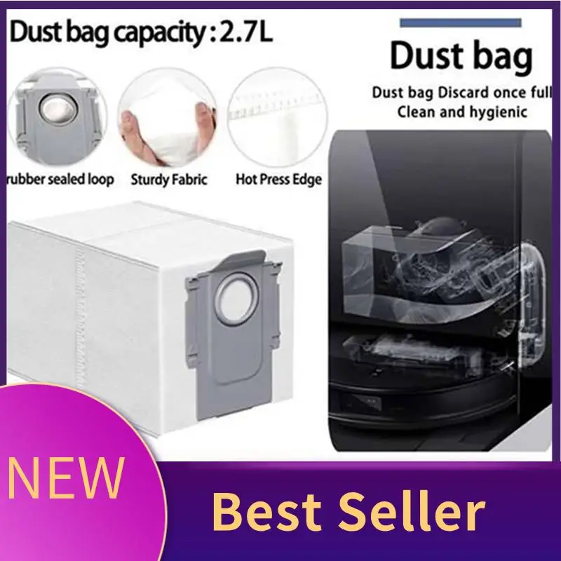 

B46C For Roborock S9 Maxv Ultra Accessories Kit Brush Hepa Filter Dust Bag Mop Cloth Efficient Cleaning Accessories