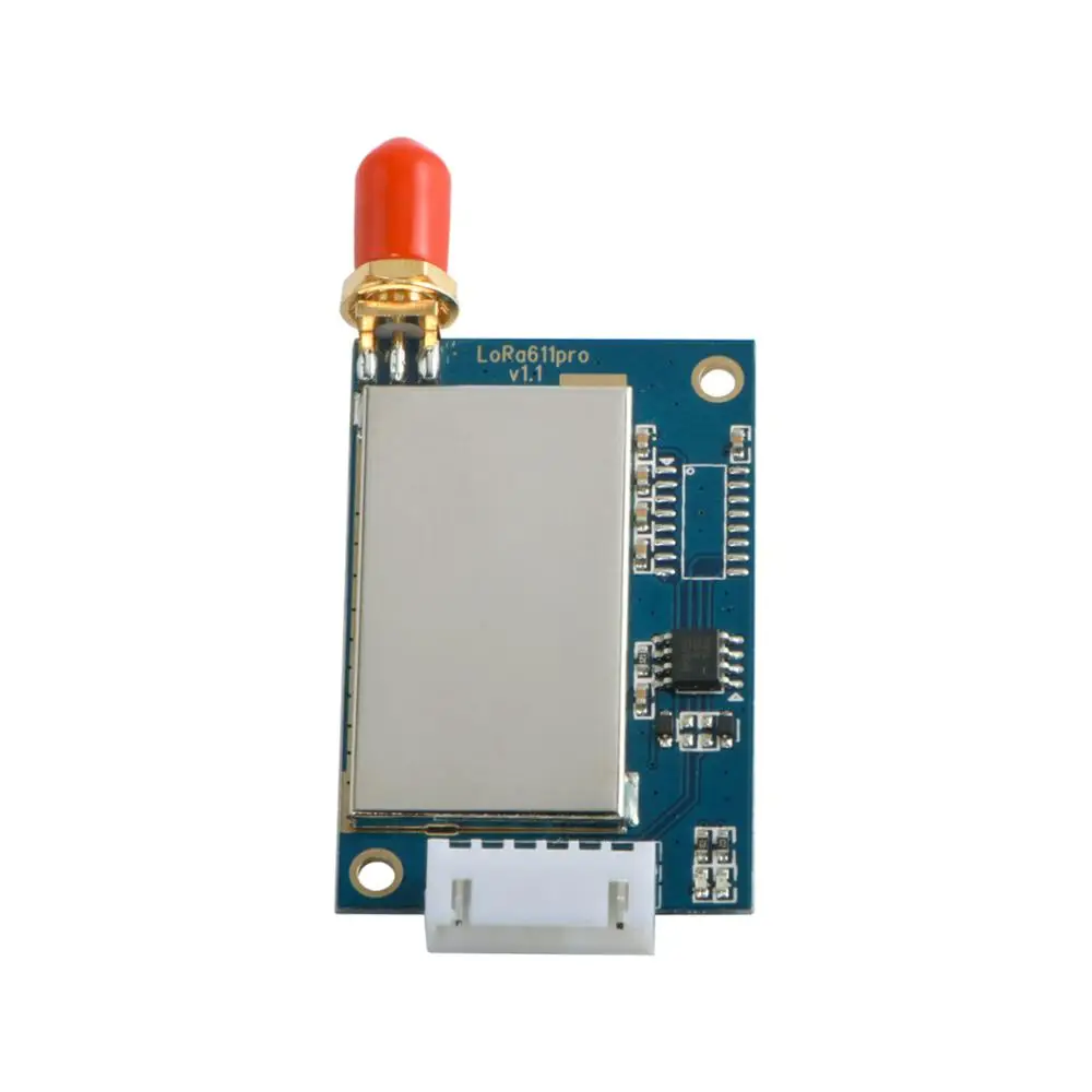 2pcs/lot  Lora611PRO 4~5Km 868MHz | 433MHz UART port radio module AES encrypted MESH netwrok LoRa data transceiver