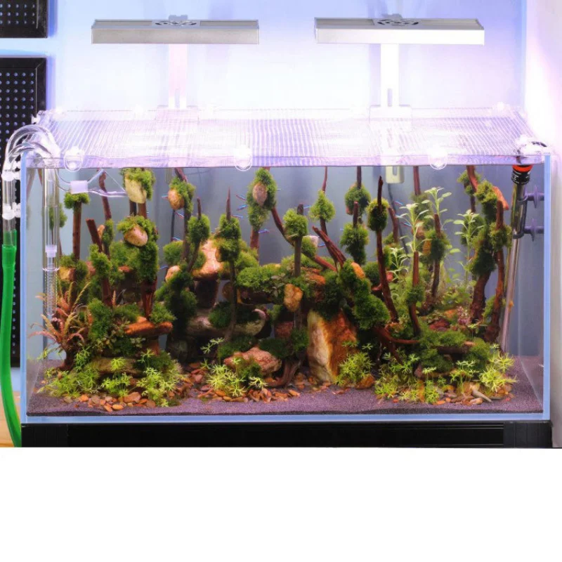 Anti-jump Net Fresh Seawater Fish Tank Aquarium Cover Anti Escape Net Accessories Fishbowl Tools Aquascaping Shrimp Holder Plant