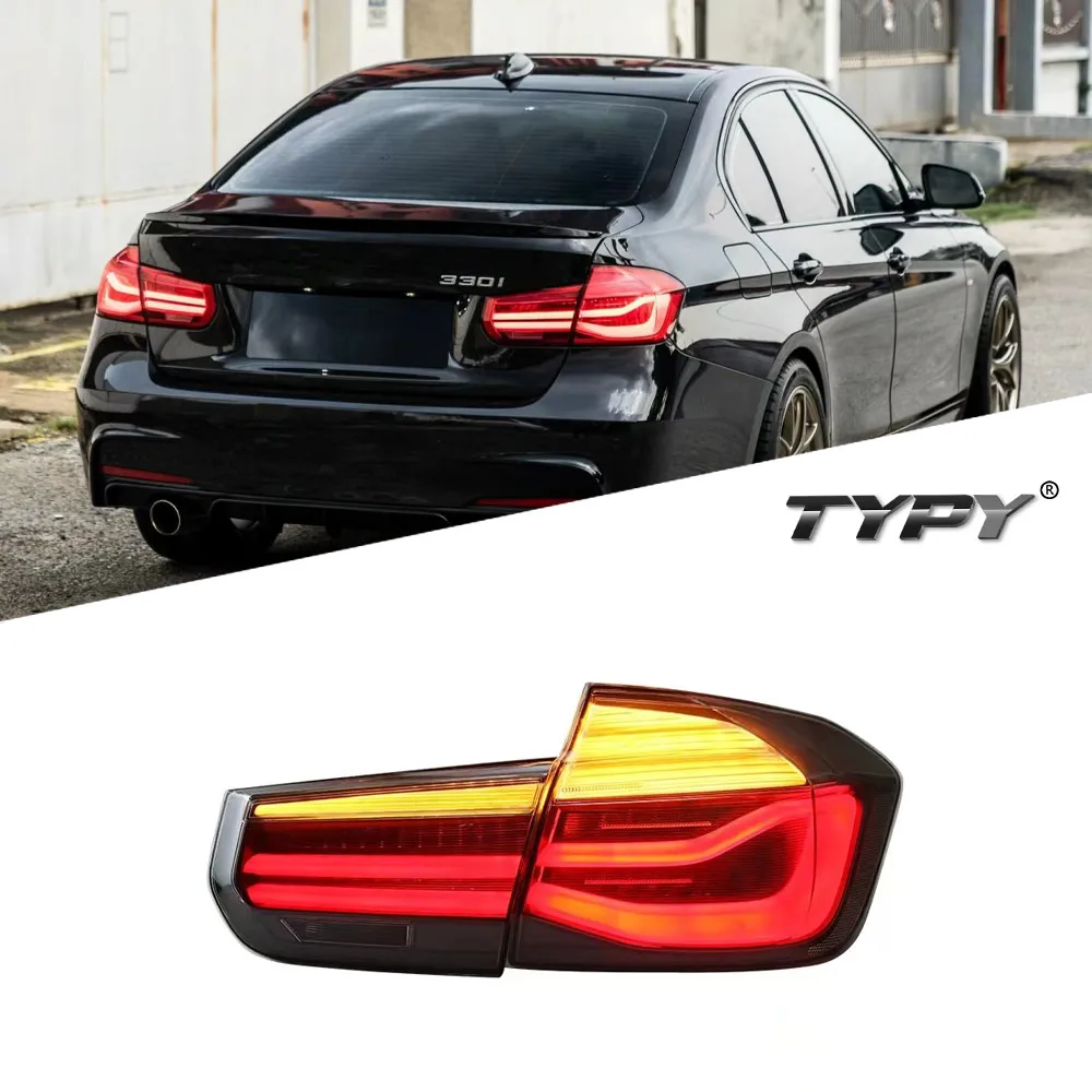 

Автомобильные задние фонари TYPY для BMW 3 серии F30 F80 2012-2015, обновленные модифицированные задние фонари, динамические поворотники, автомобильные аксессуары