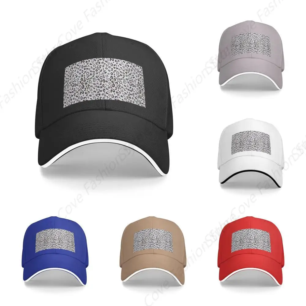 

Hot-Selling Animal Leopard Natural Print Sandwich Caps Peaked Caps Trucker Hat Men Women Outdoor Sport Sun Visor