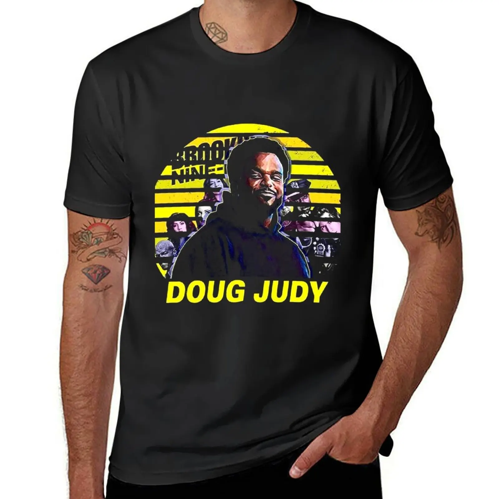 

Doug Judy Brooklyn 99 Jake Peralta Tv Fandom Noice Smort Sitcom Die Hard T-Shirt funnys oversized Blouse tops mens clothes