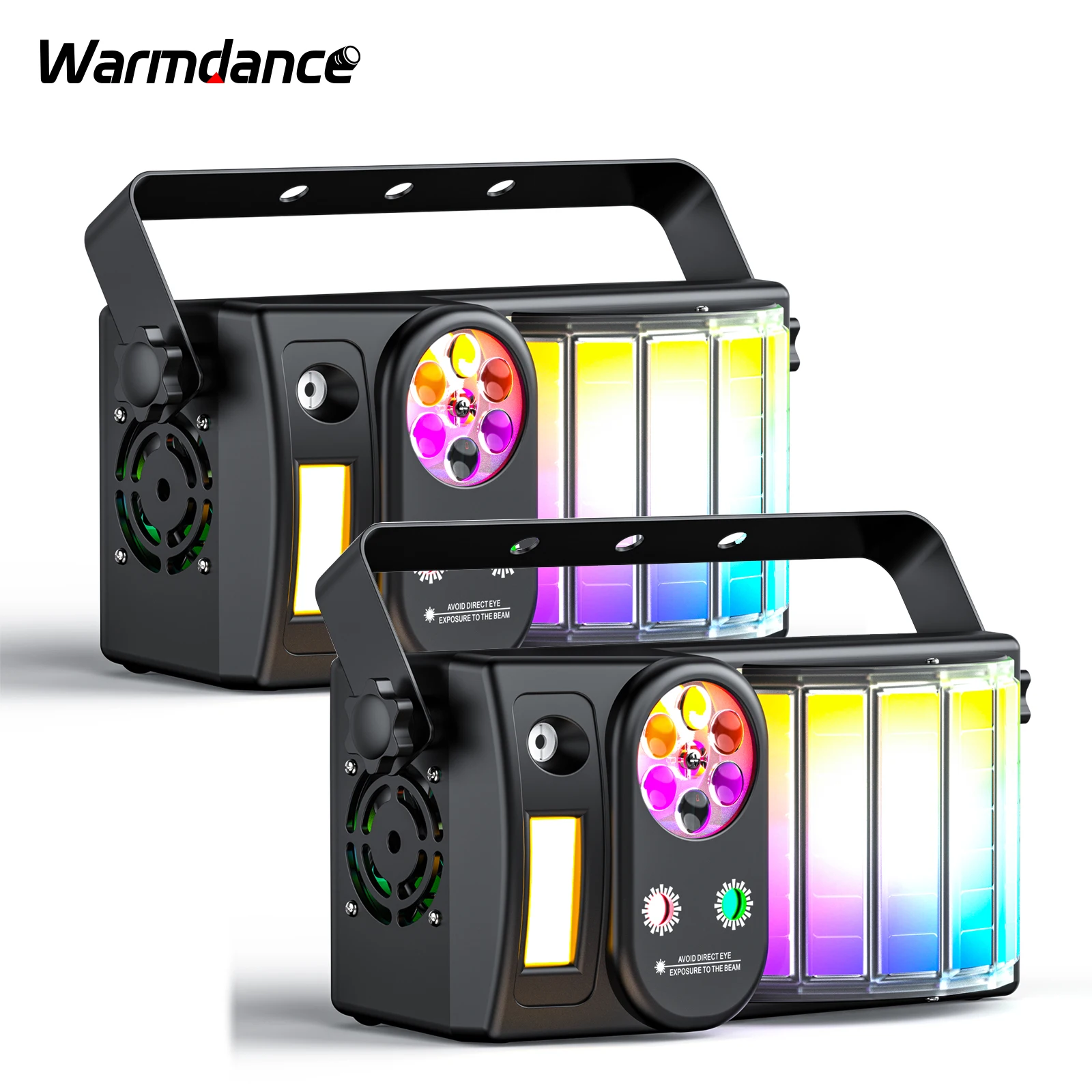 1/2PCS 40W LED Bienenauge 5-in-1 Effekt Strobe Licht RGB Bühne Effekt Beleuchtung projektor Muster