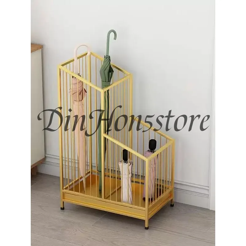 Nordic Hotel Lobby Umbrellas Stands Home Rain Gear Door Umbrella Storage Rack Porch Umbrella Barrel Commercial Umbrella Racks N