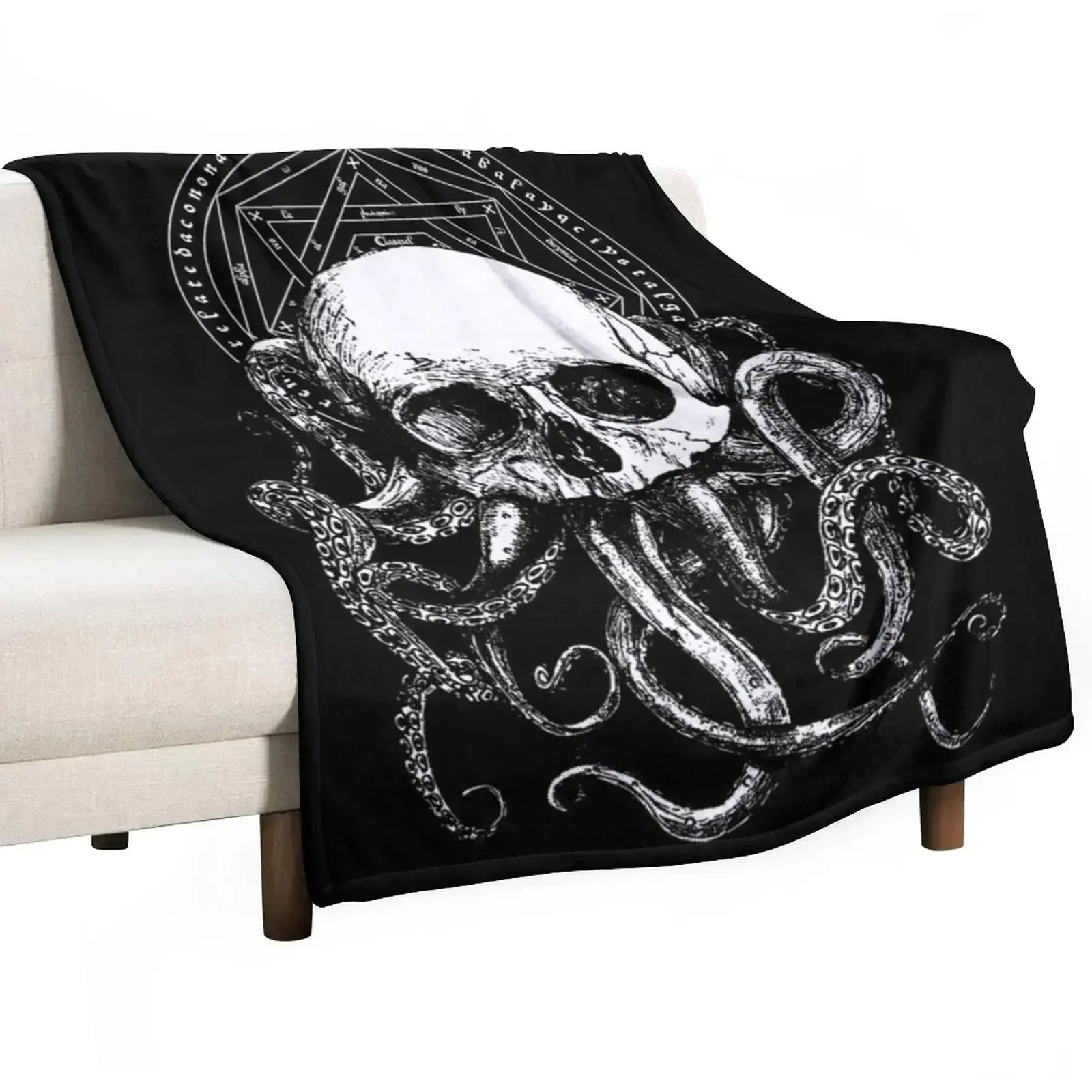 

Pieces of Cthulhu Throw Blanket blankets ands Blankets For Bed Sleeping Bag Blankets