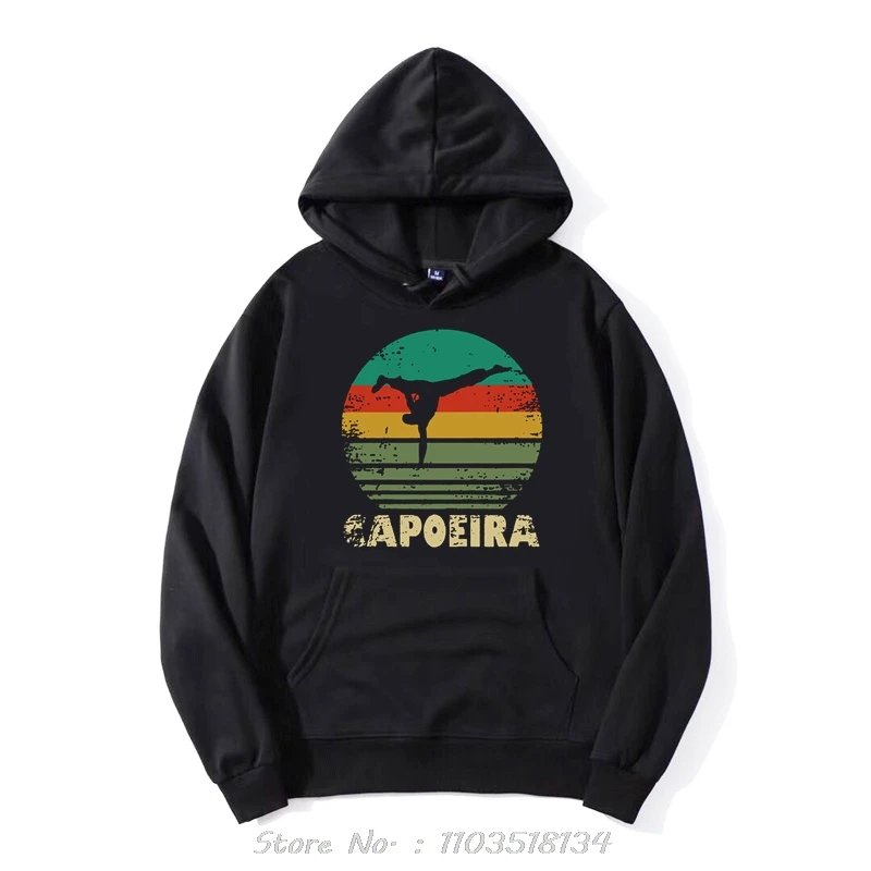 Funny Martial Arts Kickboxing Capoeira Jacket Zip Up Hoodie Graphic Cotton Hoody Streetwear Sweatshirt Birthday Gifts Oversized