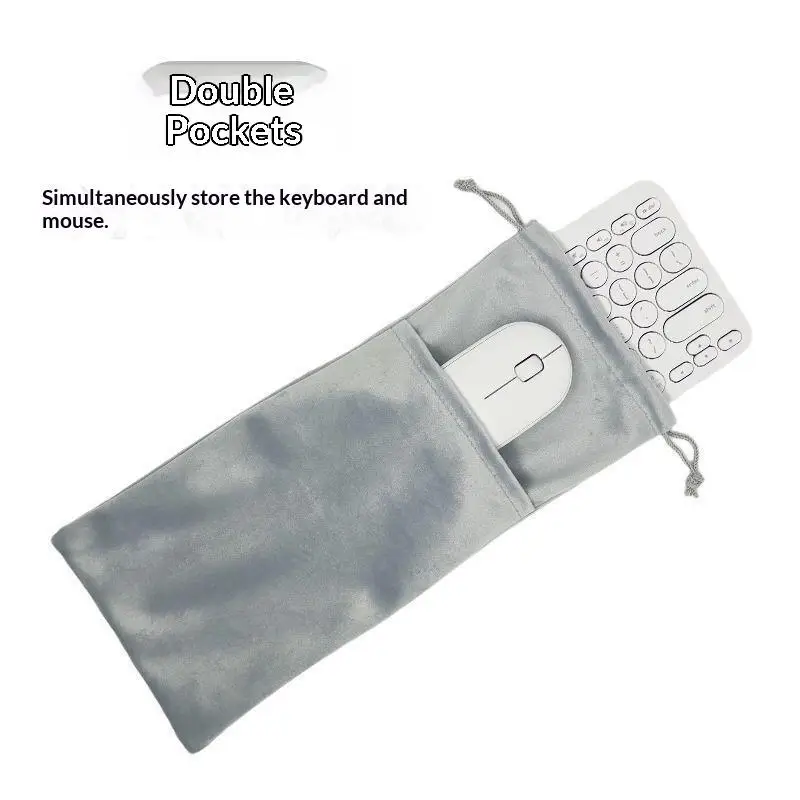 Storage Keyboard Bags Drawstring Pocket Dustproof Handbag For Suitable For 68/87/108 Key Keyboards