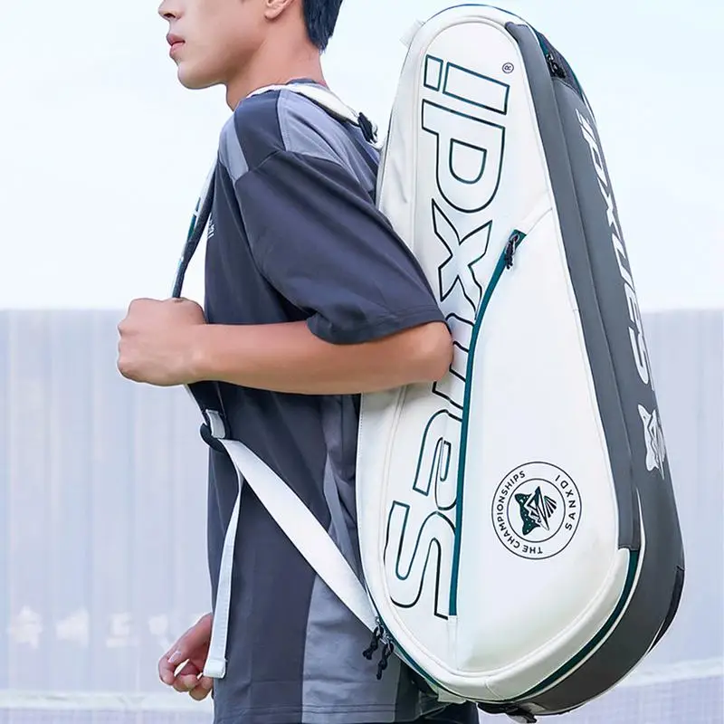 

Сумка для теннисных ракеток Чехол для теннисных ракеток Чехол для теннисных ракеток с отделением для обуви Регулируемый ремень Сумка для бадминтона Теннисная ракетка