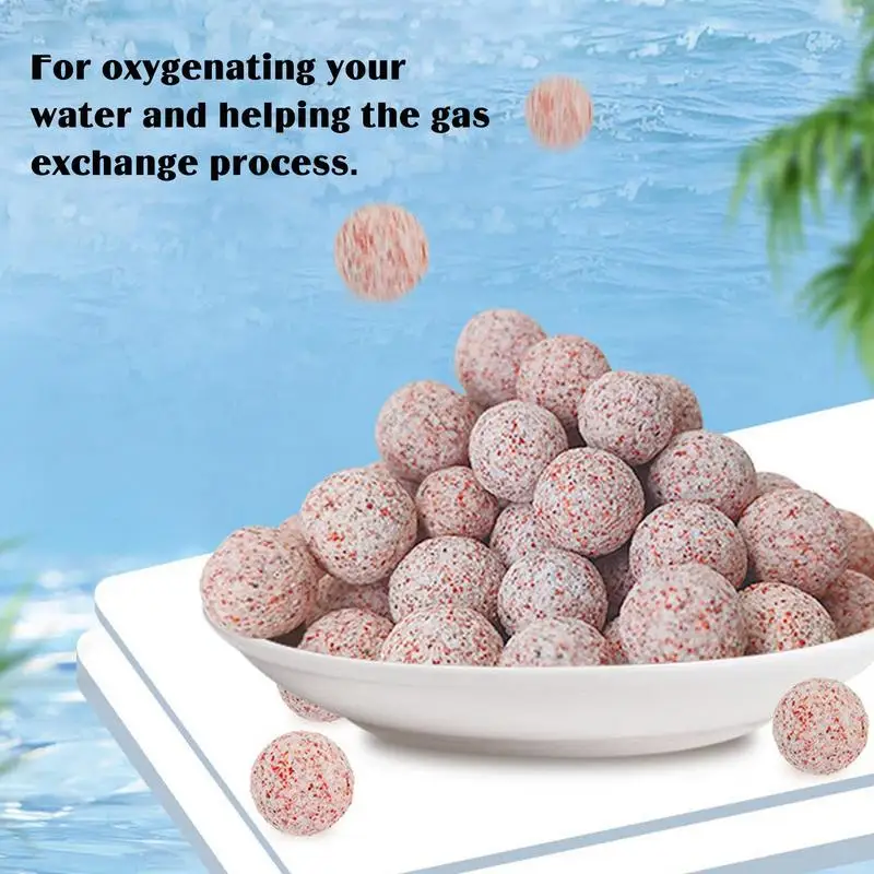 Aquarium Filter Media Balls 500g Aquarium Bio Balls Filter Media Aquarium Ceramic Bio Filter Media Sphere For Freshwater