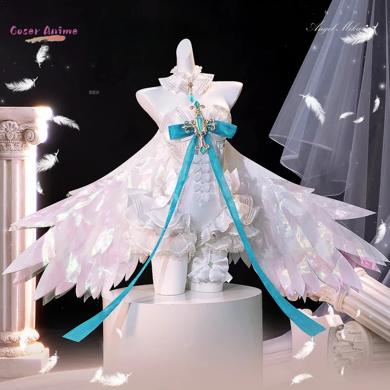 

Pre sale Anime Mi cos k u Angel Sexy Dress Cosplay Costume Halloween Costumes Female