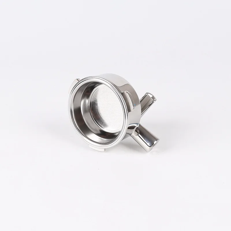 NONE 58 mm 3 Ohren Einzel-/Doppelmaul-Siebträger für Barsetto/Oster/Hibrew H10A Edelstahl-Kaffeefiltergriff-Zubehör 8