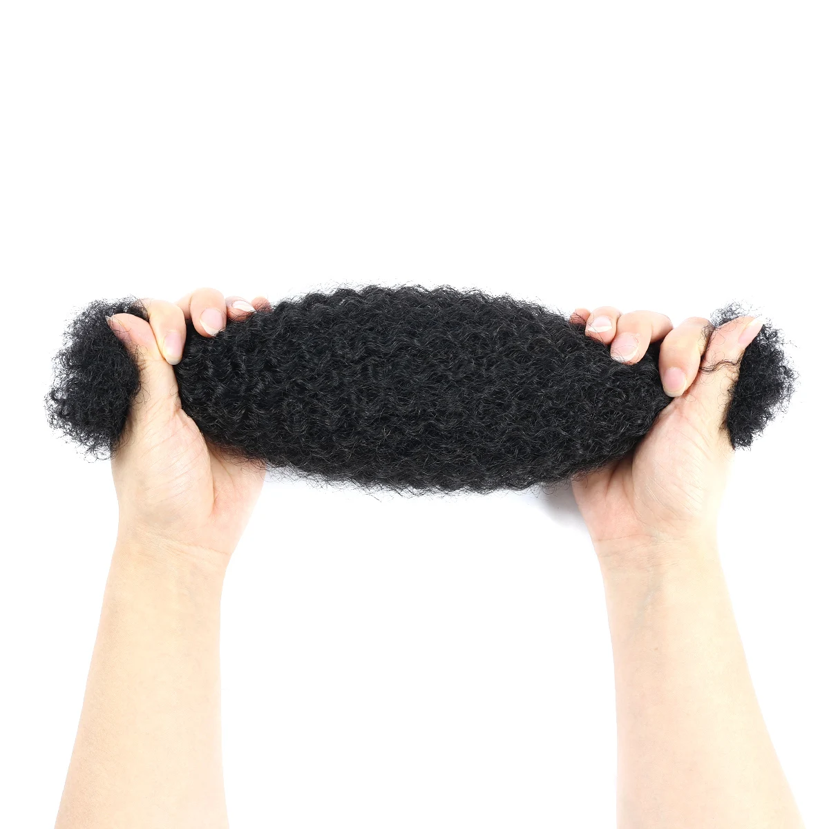 Afro kinky Hair Bulk Brazilian Remy Kinky Curly Human Hair Bulk 100% Human Hair Natural Color Bulk Hair HairUGo