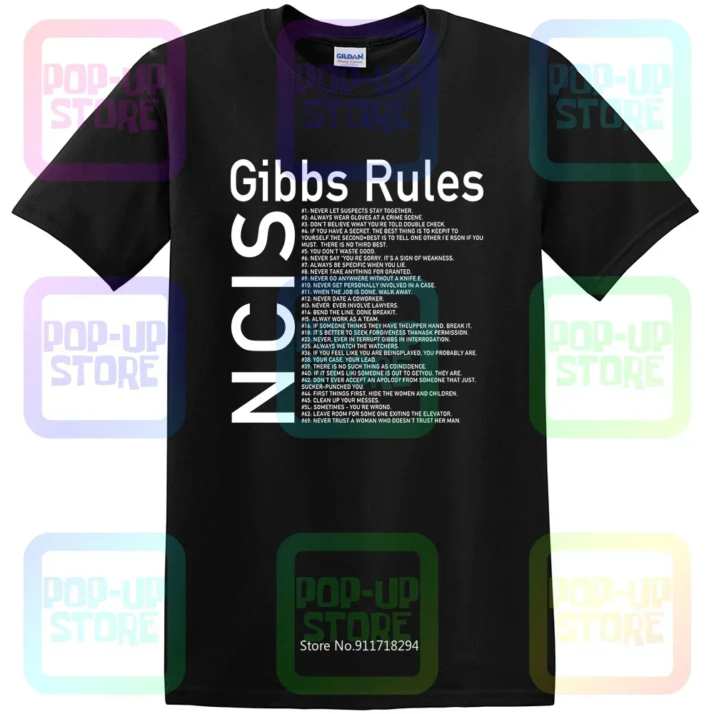 

Ncis Gibbs Rules Us Поставщик Рубашка Футболка Футболка Унисекс Размер: S-3XL