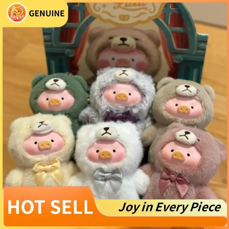 

Genuine Lulu Pig Retro Bow Series Blind Box Collection Model Backpack Ornament Decorate Trendy Desktop Mystery Box Children Gift