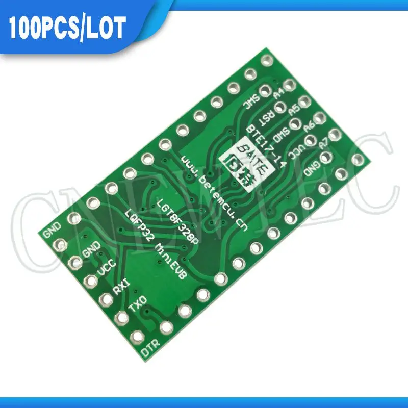 LGT8F328P LQFP32 MiniEVB BAITE BTE17-14 3V3 Pro mini Compatible Good Quality All Tested 100PCS/LOT