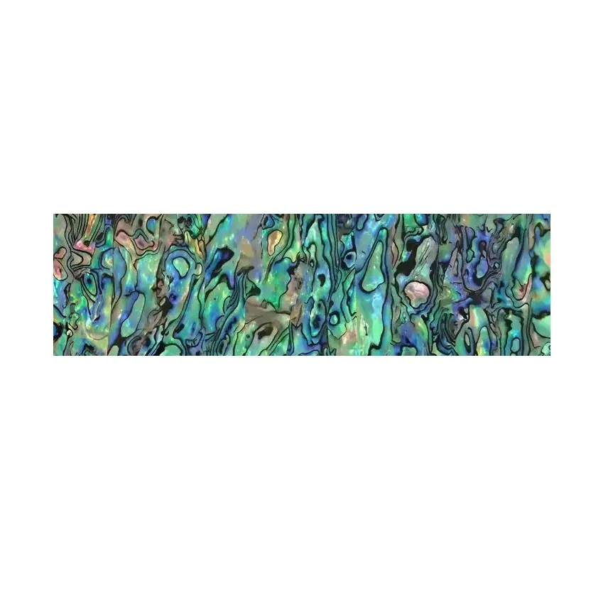 1X Abalone Laminated Inlay 140x40x2mm Knife Handle Scale Guitar Luthier Slab