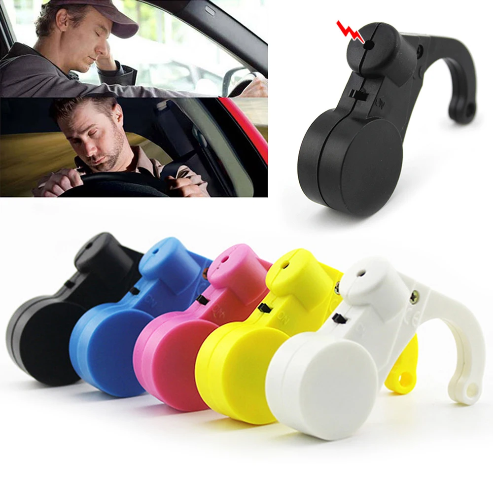 Portable Small Car Safe Device Anti Sleep Drowsy Alarm Alert Sleepy Reminder for Long distance Night Driving Keep Awake