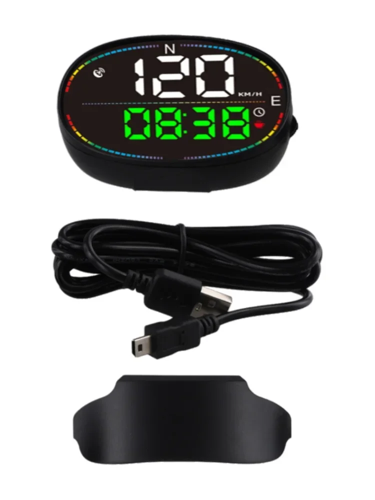 Brand New Head Up Display Car Accessories Odometer Meter Black Car GPS Digital Speedometer HUD Head Up Display Car