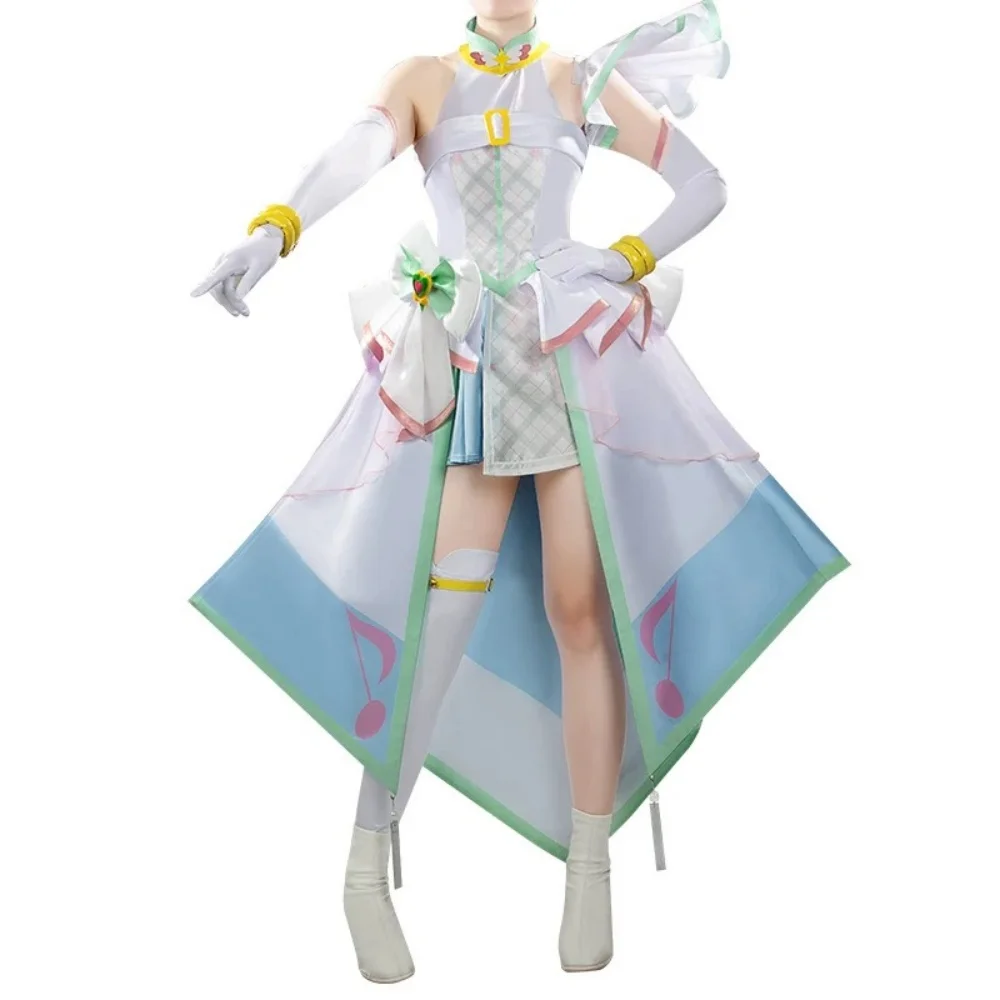 أزياء كوسمارت Guang Zhi Mei Shao Nv Cure Zukyun التأثيرية أزياء كوس لعبة أنيمي زي حفلات الهالوين ملابس لعب الأدوار #5