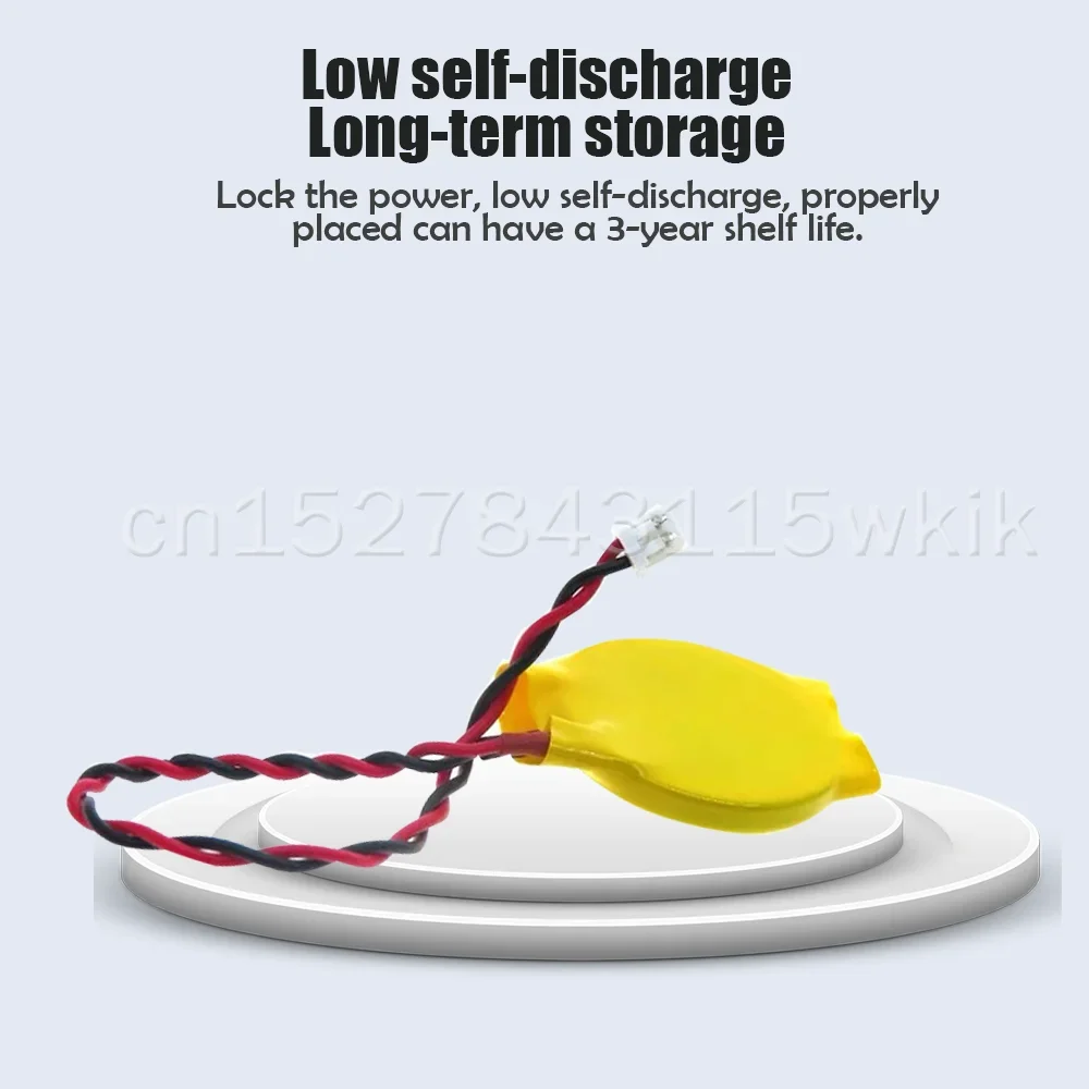 بطارية ليثيوم أيون قابلة لإعادة الشحن للوحة الأم للكمبيوتر ، بطارية احتياطية بديلة VL1220 VL ، ML1220 ML ins CMOS RTC ، 3V ، 1-4 per Lot