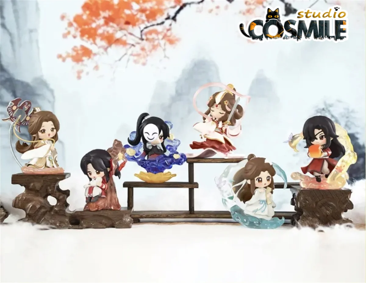 

Official Tian Guan Ci Fu TGCF Heaven Official's Blessing Anime Hua Cheng Xie Lian PVC Figure Figurine Model Doll Toy Stand Box