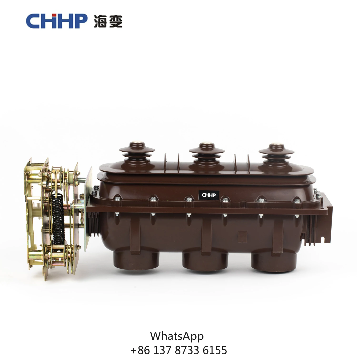12 Brown Copper 3-Pole Terminal Block 30A 630V High Voltage Indoor Switch Load Break Switchgear Switch Disconnectors