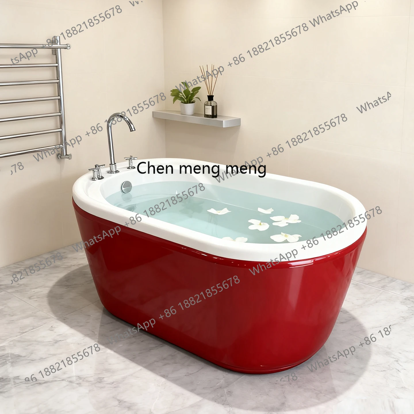 

small apartment household acrylic, sitting deep soaking small bathtub, removable bath