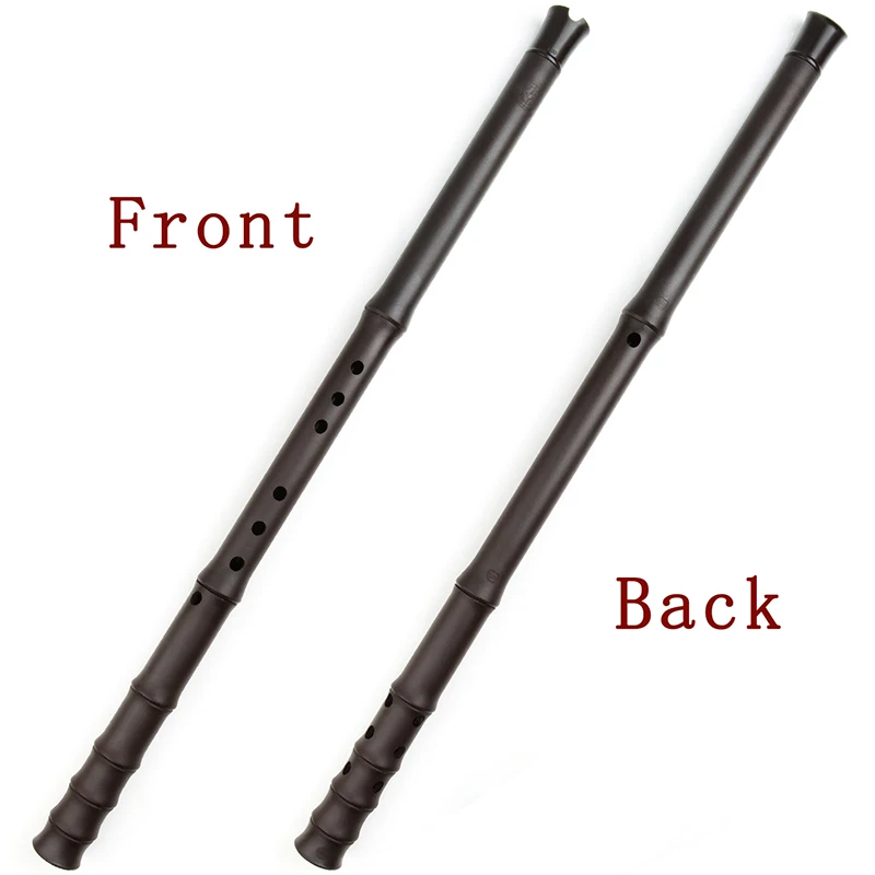 Xiao A/C/Bb Key 3 sections Dong Xiao Plasitc Eight Hole Flute With Bag Portable Professional Performance Musical Instrument
