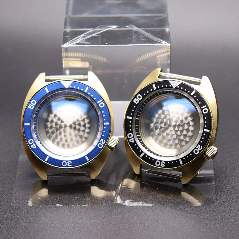 

Gold PVD 41mm Cases NH35 Men Watch Accessories For Seiko NH35 NH36 NH34 NH38 Movement 28.5mmDial Sapphire Crystal Glass Hot Sale