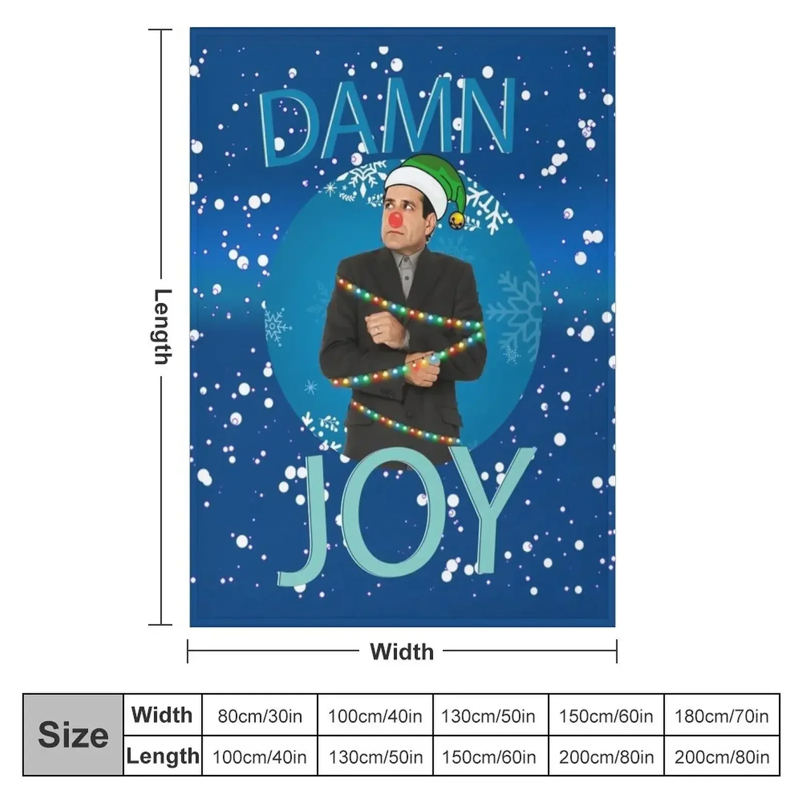 Adrian Monk Christmas Throw Blanket anime Shaggy Blankets