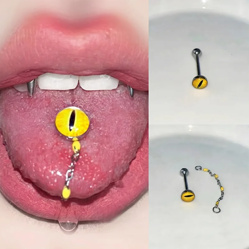 Body Jewelry Unique - Cadılar Bayramı 1 Adet Yüksek Kaliteli