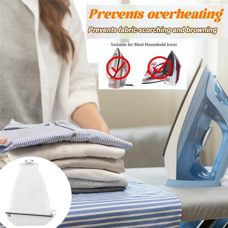 ABZA-ملحقات الكي العالمي الحديد الغطاء الواقي درع 3 قطعة الحديد الكهربائية أداة مساعدة الكي غطاء الحذاء