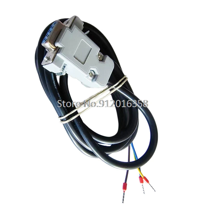 1.5 meter 22AWG DB9 Female Connector RS232 Serial RXD TXD GND Port to 3-pin Terminals Exapansion Cable Assembly Wire Harness