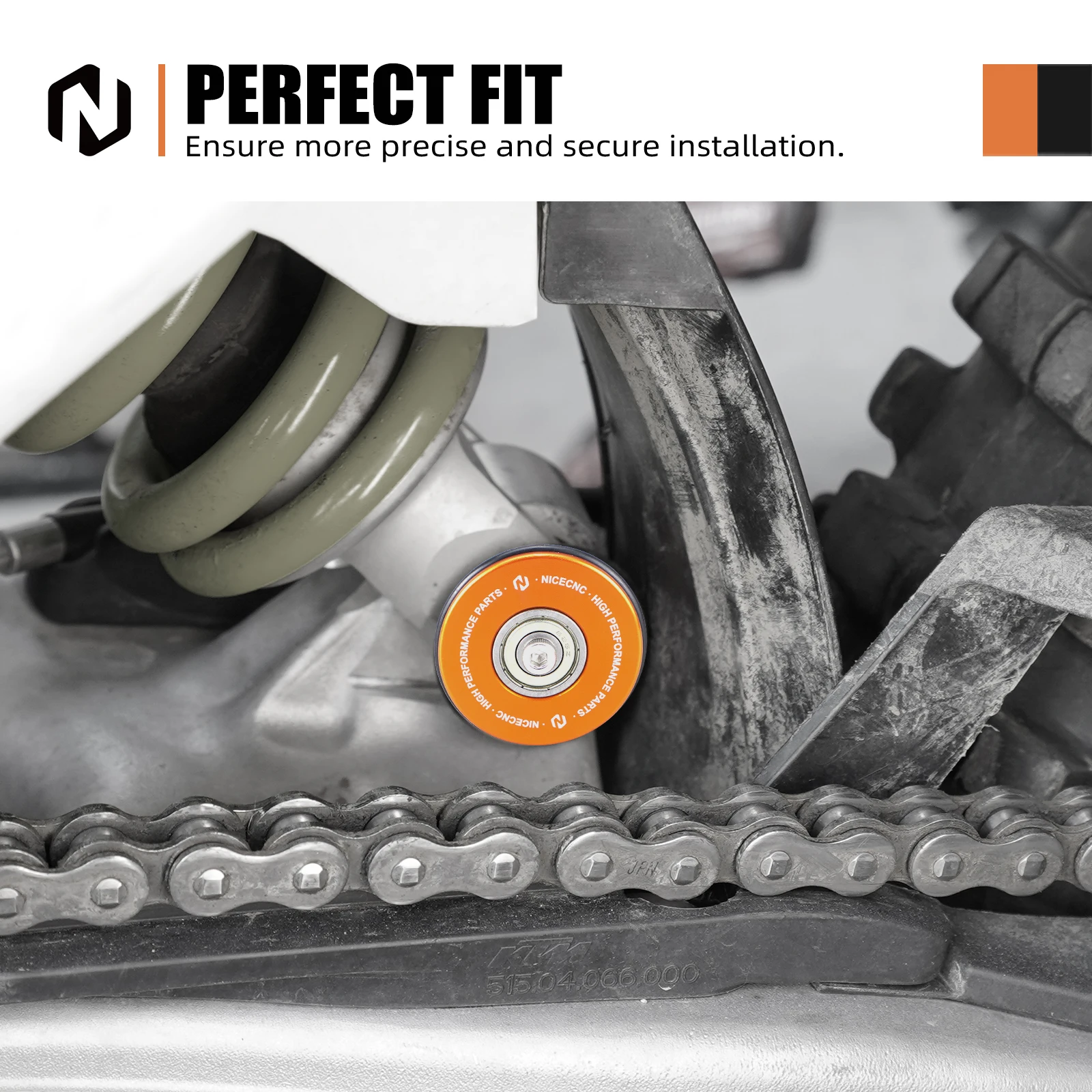 NICECNC Für KTM EXC 300 EXC 250 EXC 150 EXC 250F EXCF 350 EXC 450 XCW XCF-W TPI Sechs Tage 2017-2022 PDS Schwinge Saver Schutz