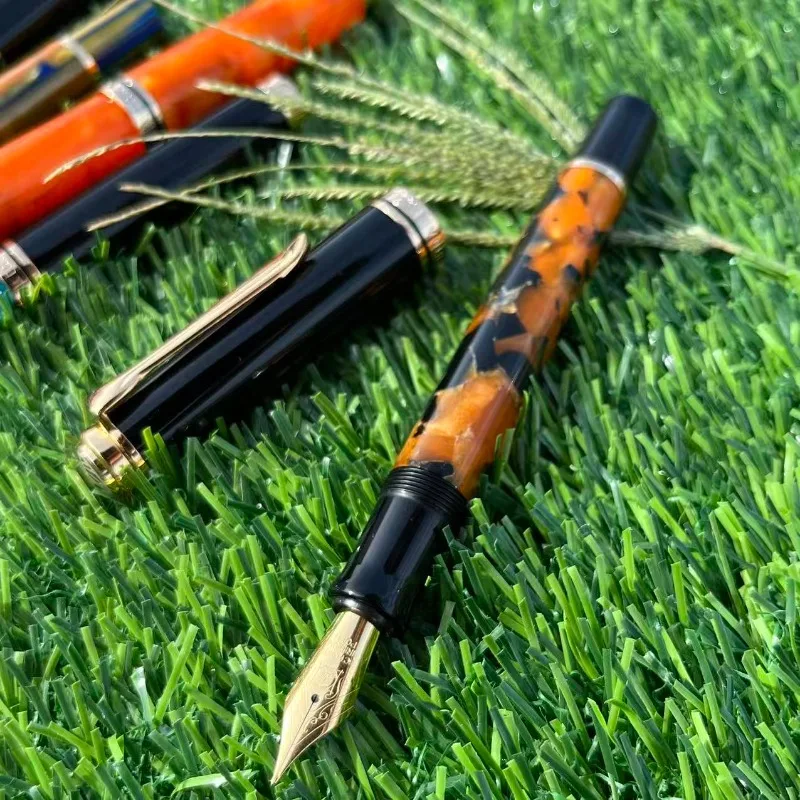 

Дешевая распродажа, канцелярские принадлежности Kawaii Admok M800/800, милая авторучка, поршневые ручки # 6 наконечников Шмидта 0,5F 0,7M 1,0B, подарок на годовщину РУЧКА