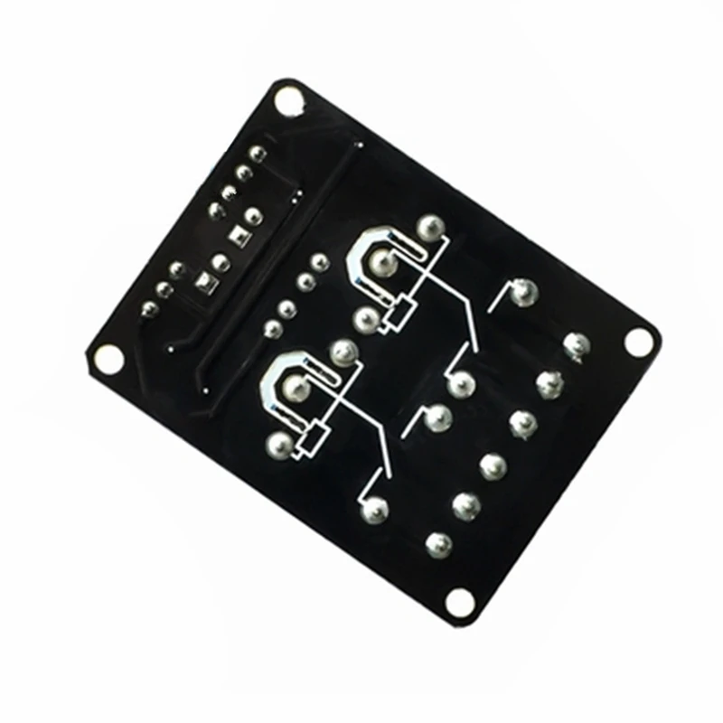 โมดูลรีเลย์2ช่องสัญญาณ5V 5V โมดูลทริกเกอร์ระดับต่ำโมดูลรีเลย์2CH 2ทางพร้อมการขยายออปโต้คัปเปลอร์สำหรับแขนรูป AVR DS