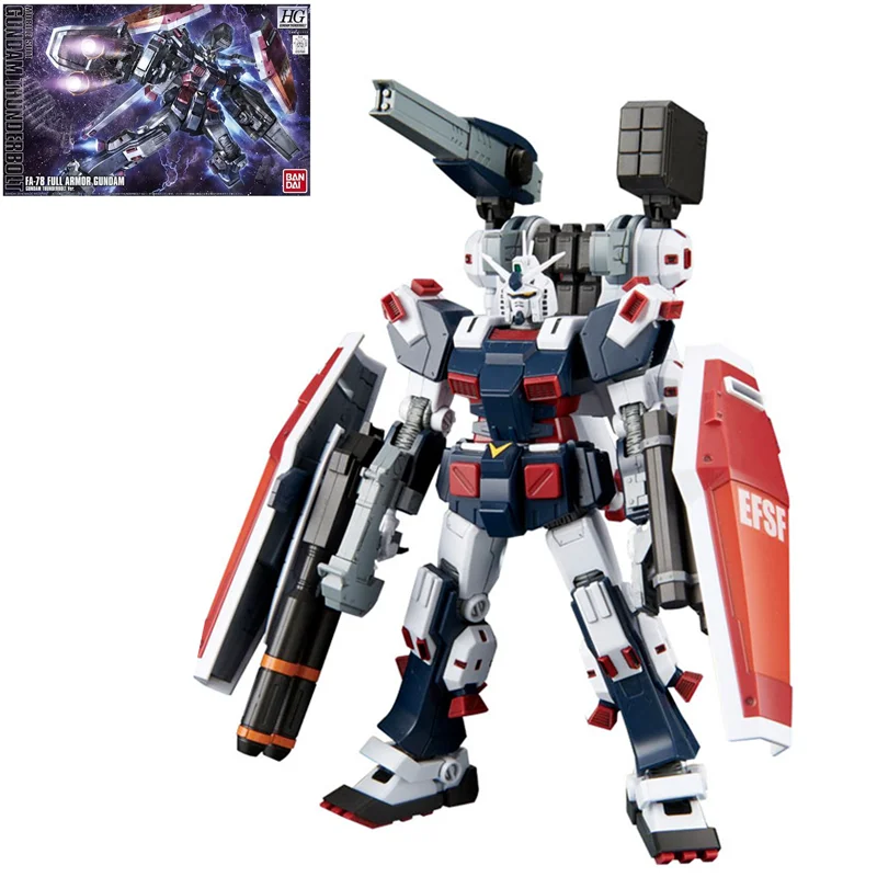 

Original Genuine Assembled Model Kit HG 1/144 FA-78 Full Armer Gundam Gunpla Anime Action Figure Toys Mobile Suit For Children